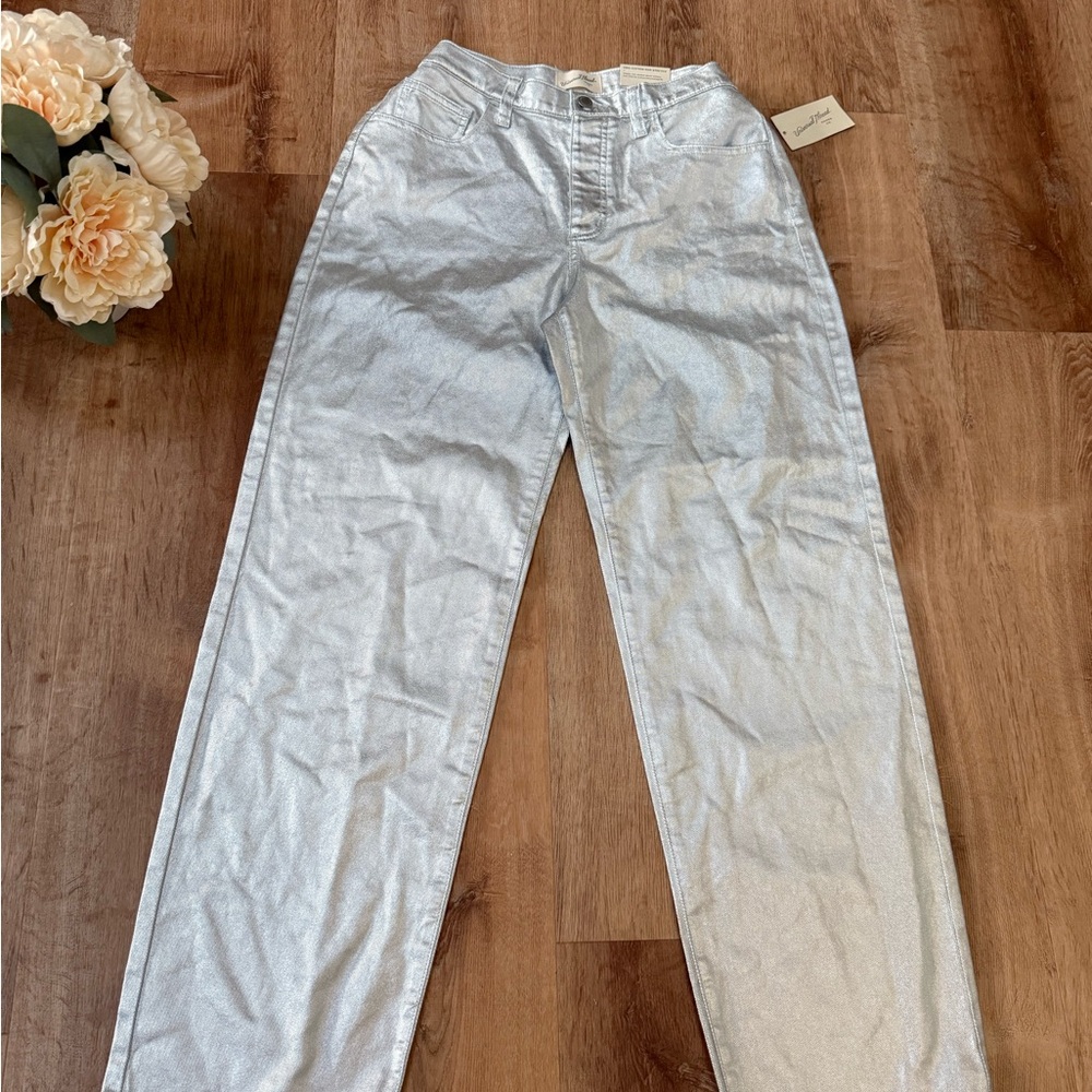 Universal Thread Light Gray Women Jeans